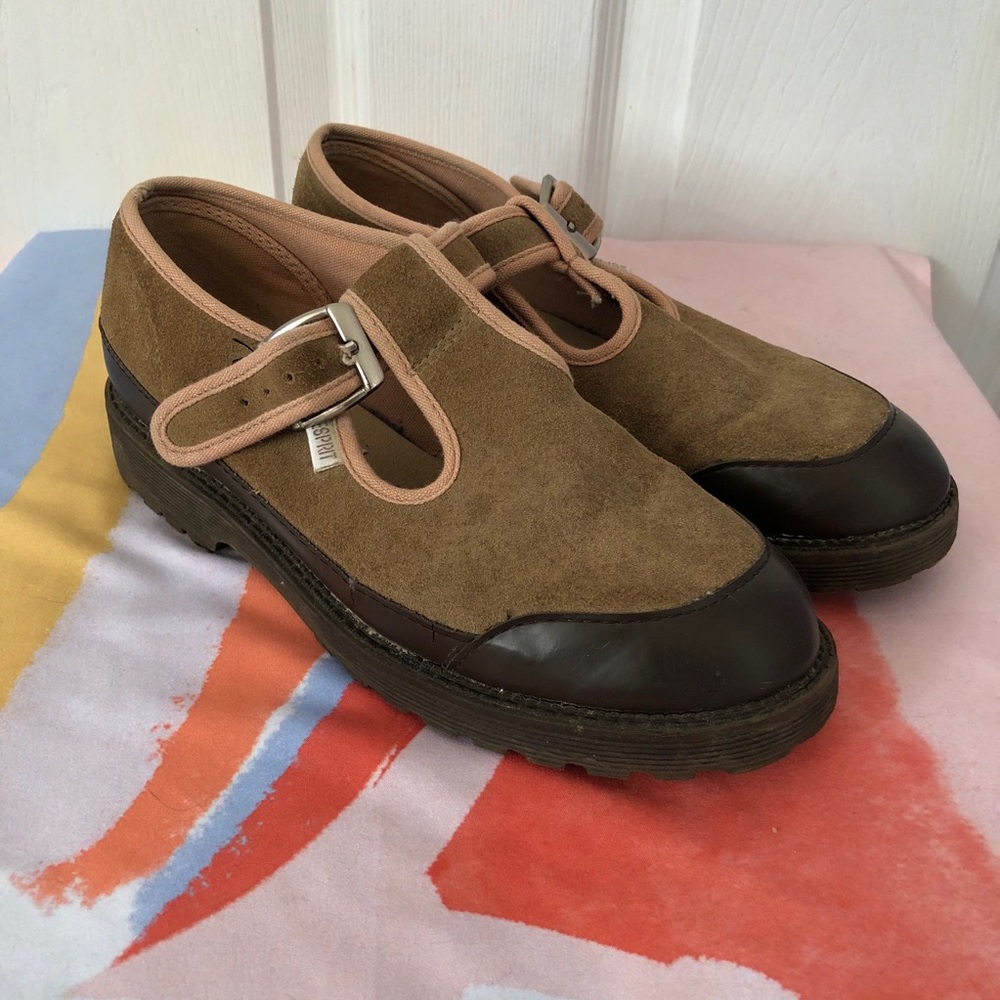 90's Esprit Low Platform Mary Janes
